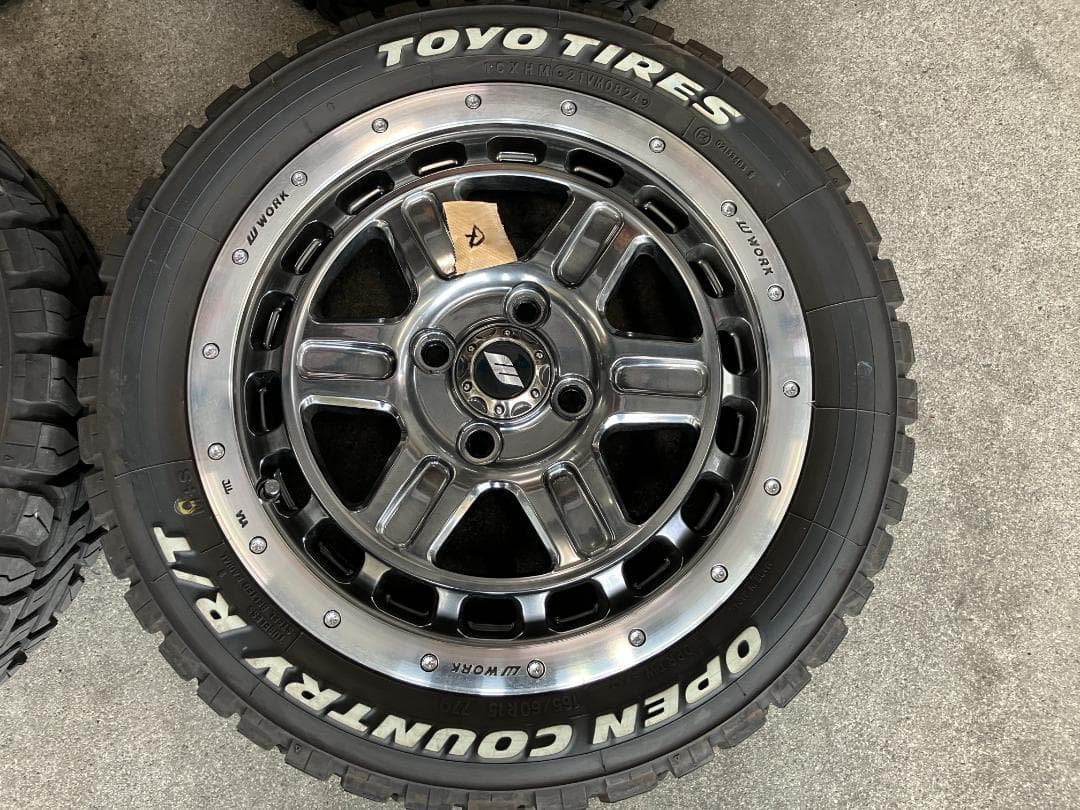 トーヨータイヤ Open Country R/T 15インチタイヤホイールセット