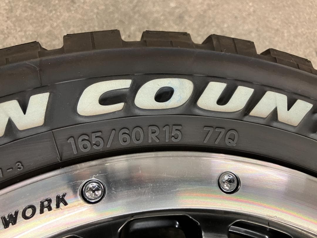 トーヨータイヤ Open Country R/T 15インチタイヤホイールセット