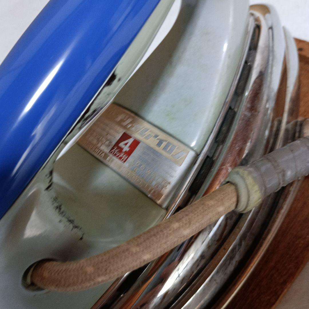 ＊Matsushita アイロン 4号 木製アイロン台付き