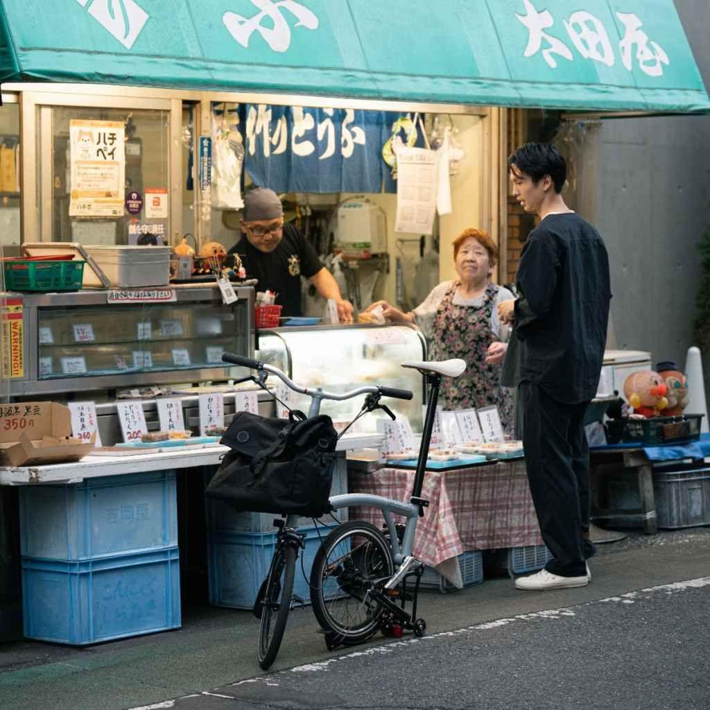 アクセサリー *FAIRWEATHER* brompton bag CORDURA Black
