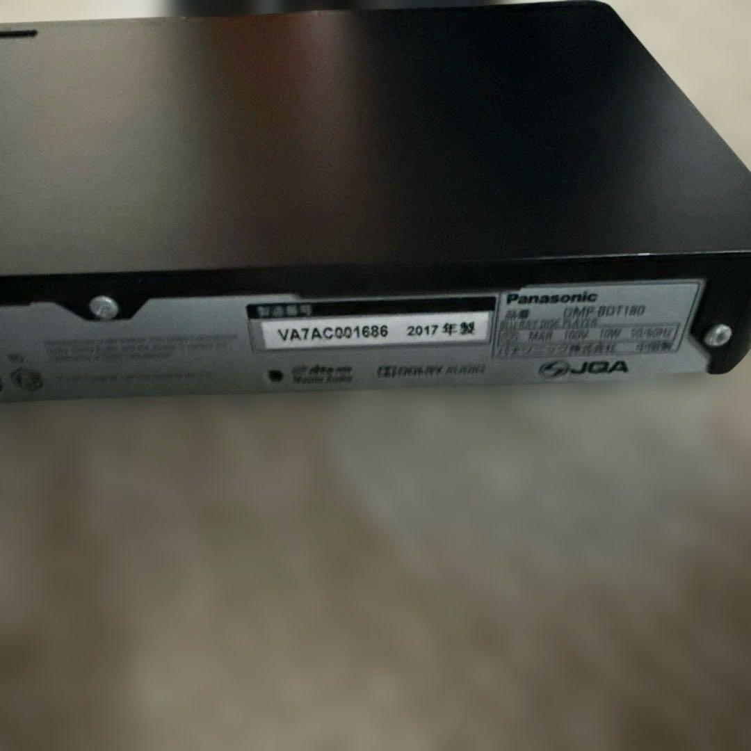 超美品　Panasonic DMP-BDT180 Blu-rayプレーヤー
