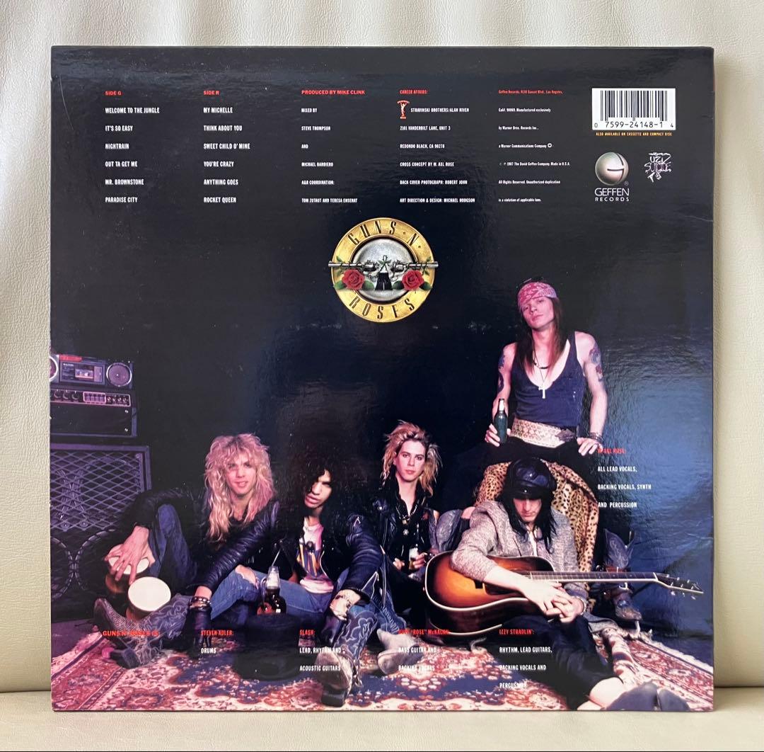 洋楽 Guns N' Roses / Appetite For Destruction