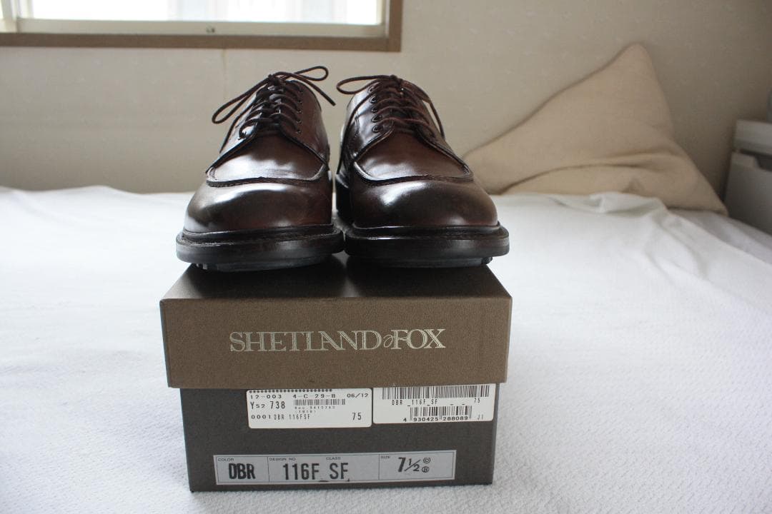 極美品 シェットランドフォックス 7.5ハンプトン II 116F SF
