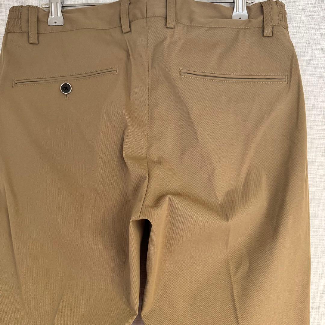新品未使用アウールMALPENSA PLEATSベージュパンツLサイズ