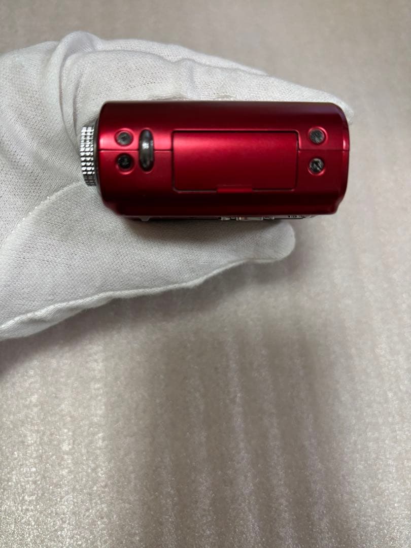 オールドコンデジ Panasonic LUMIX DMC-TZ7 レッド 動作◯