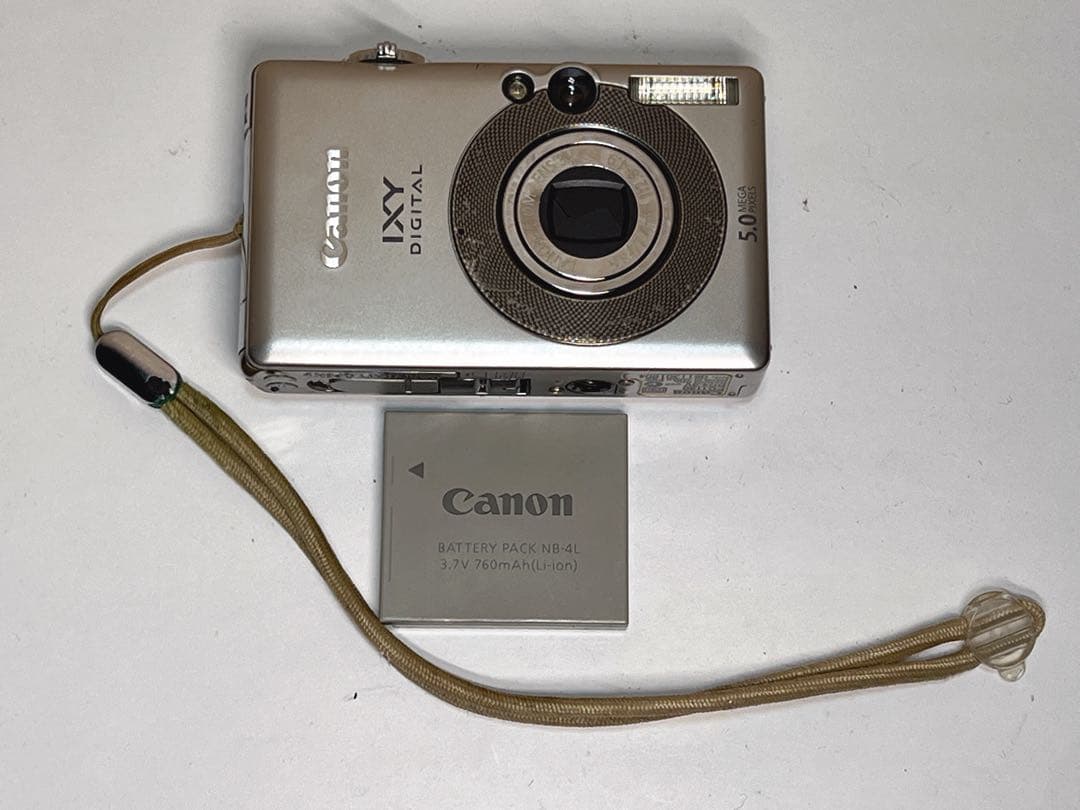 Canon IXY DIGITAL 55 コンパクトデジタルカメラ説明書.箱入り