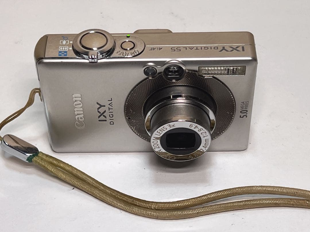 Canon IXY DIGITAL 55 コンパクトデジタルカメラ説明書.箱入り
