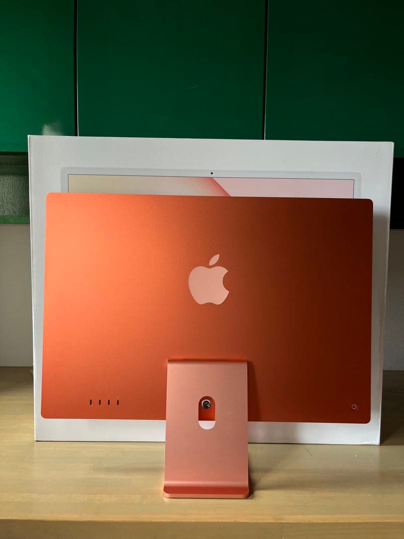 美品 iMac 24インチ M1 16GB/256GB オレンジ 箱付