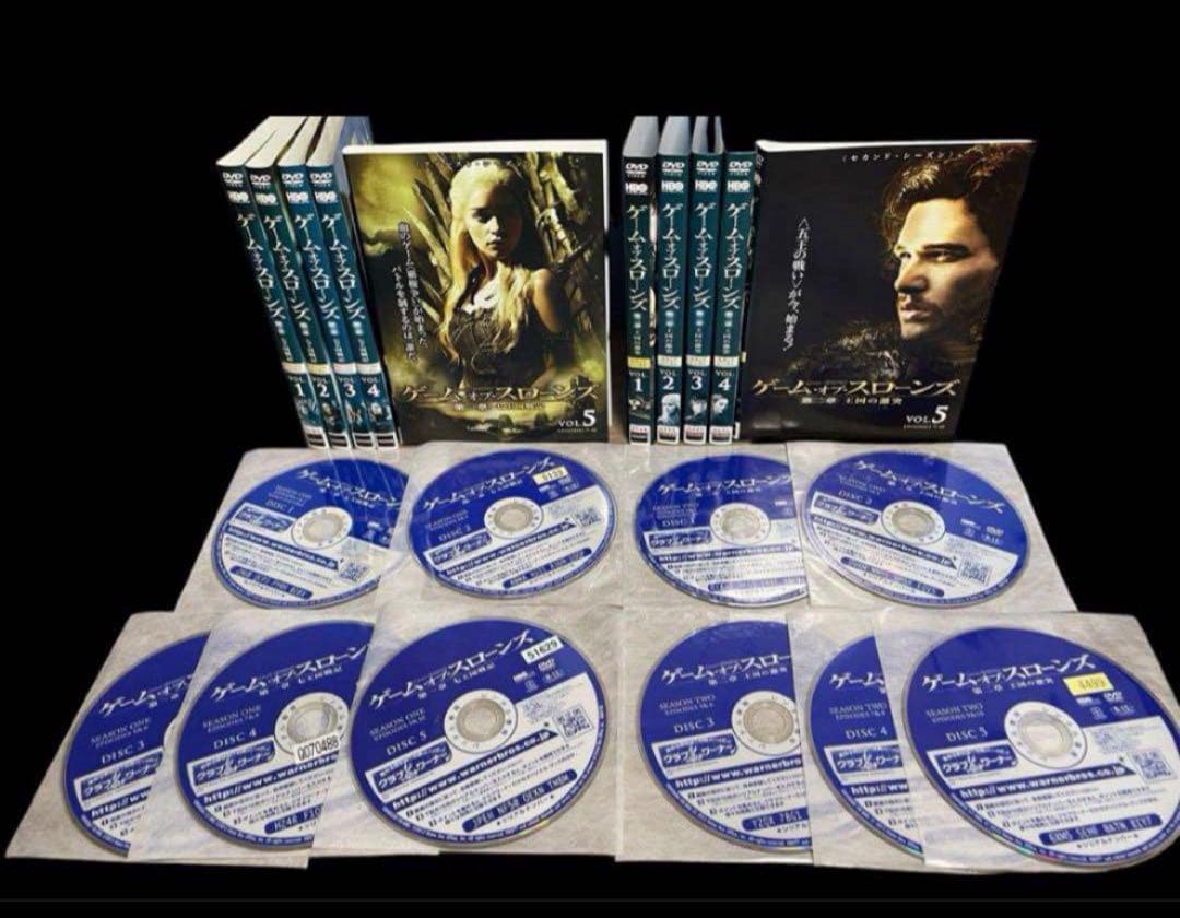 ゲーム・オブ・スローンズ （第1章 ～ 最終章）DVD 全40巻（完結）