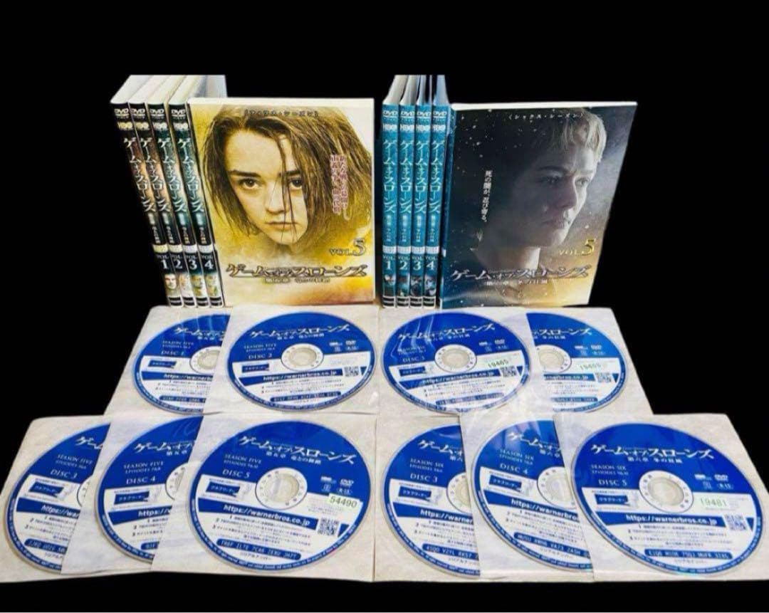 ゲーム・オブ・スローンズ （第1章 ～ 最終章）DVD 全40巻（完結）