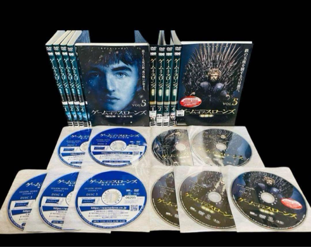 ゲーム・オブ・スローンズ （第1章 ～ 最終章）DVD 全40巻（完結）