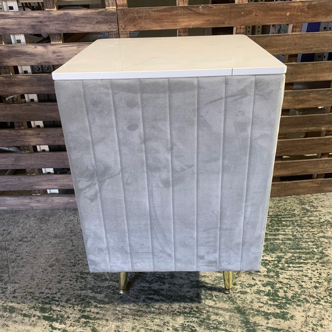 K828 大理石調 LEDミラー ドレッサー4点セット