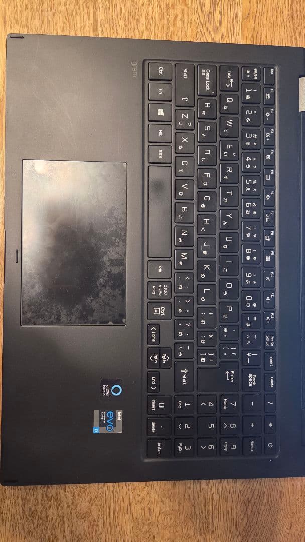 LG gram タッチパネル　2022年購入品　KA75J　保証書あり