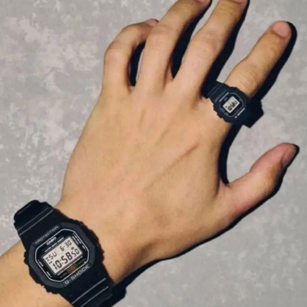 CASIO G-SHOCK nano DWN-5600-1JR リングウォッチ