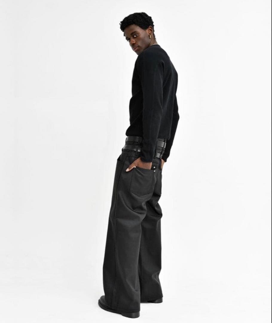 パンツ asapmode Waxed Stacked Pants