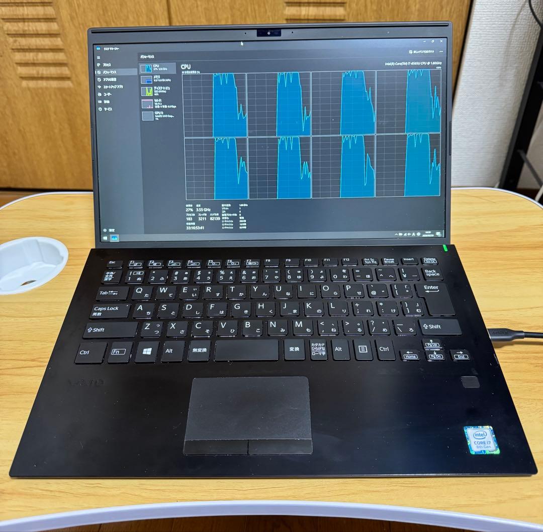 Windowsノート本体 VAIO SX14 i7 16GB SSD1TB