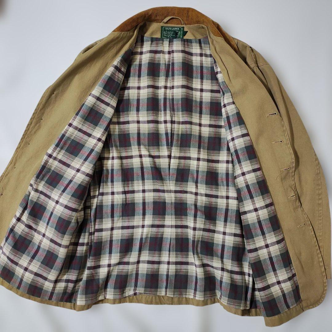 ラルフローレン カントリー フィッシングジャケット ダック地 BURBERRY