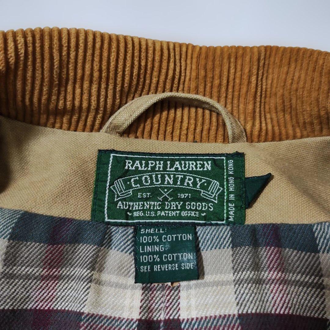 ラルフローレン カントリー フィッシングジャケット ダック地 BURBERRY