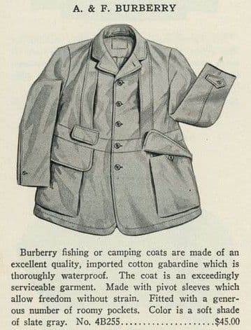 ラルフローレン カントリー フィッシングジャケット ダック地 BURBERRY