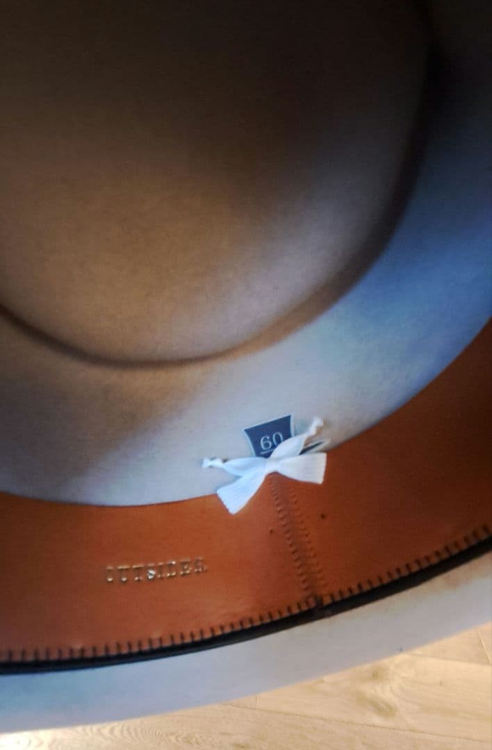 fat hatter ファットハッター ラビットハット サイズ60 ベージュ