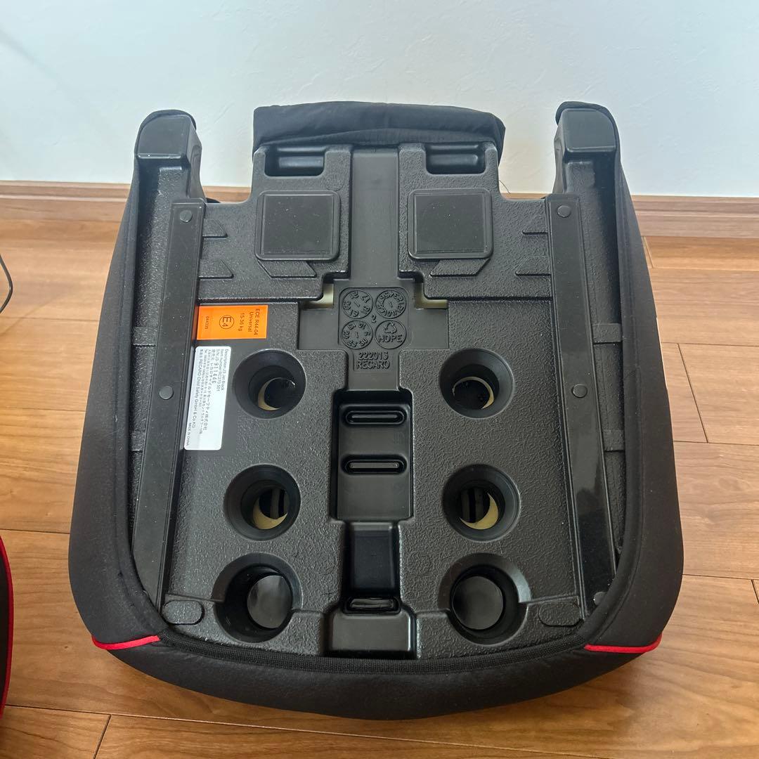 RECARO 車用チャイルドシート ブラック/レッド　（専用）