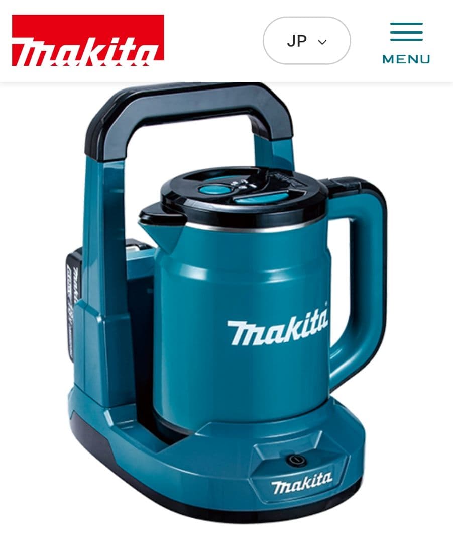 Makita 充電式電気ケトル KT360DZ