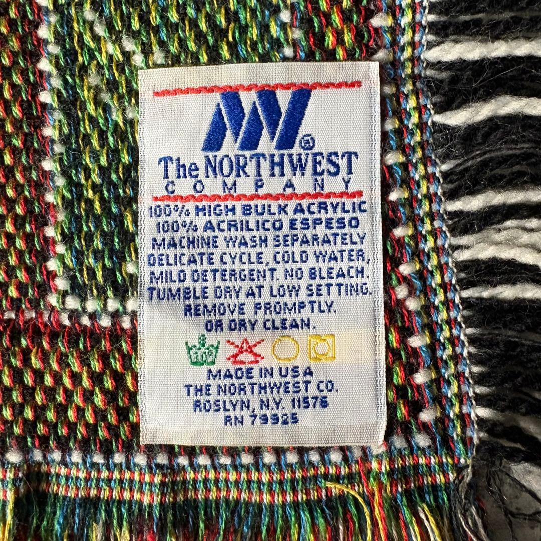 【90s USA製】プレシャスモーメント　ヴィンテージラグ　タペストリー　マット