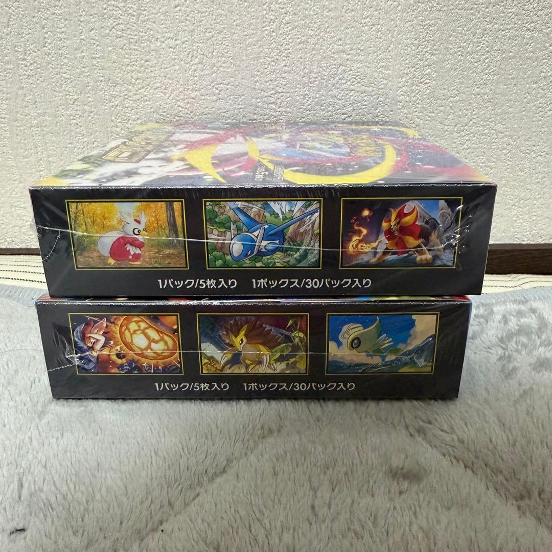 メガブレイブ1box メガシンフォニア1boxシュリンク付き