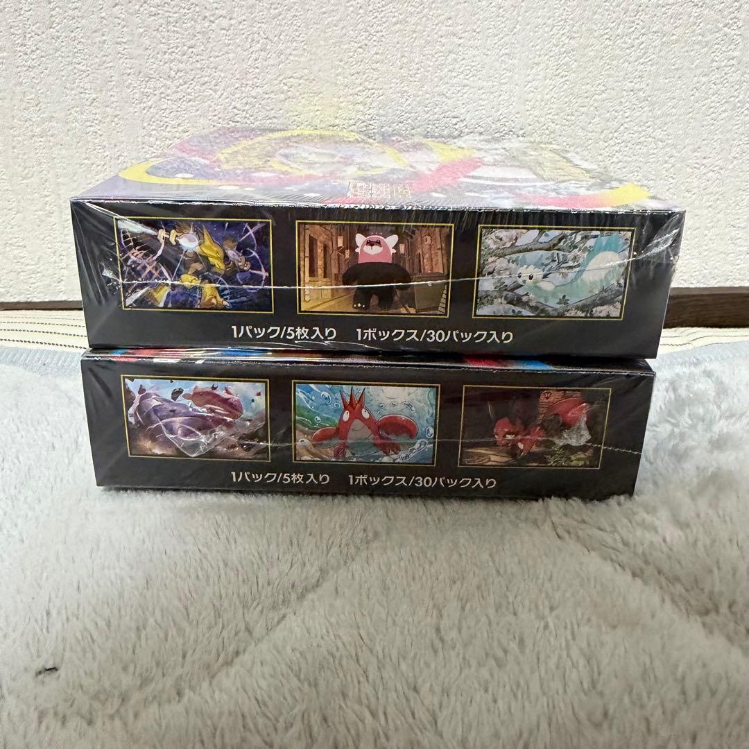 メガブレイブ1box メガシンフォニア1boxシュリンク付き