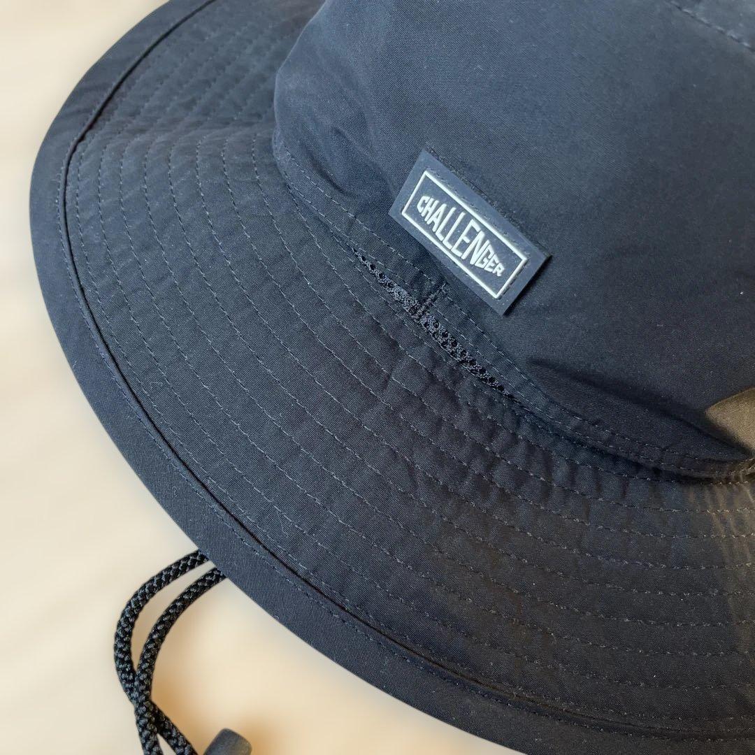 【CHALLENGER】BEACH BUCKET HAT黒　ビーチバケットハット