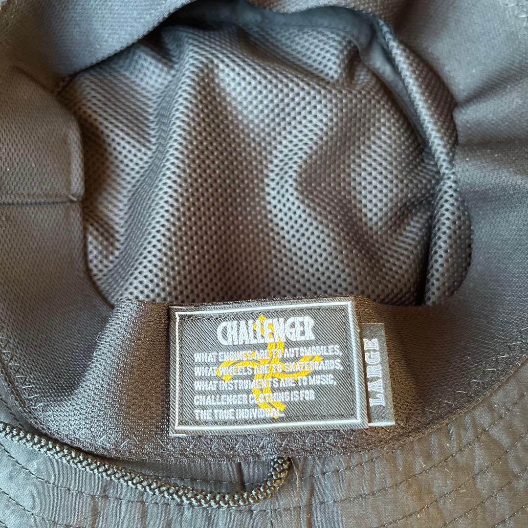 【CHALLENGER】BEACH BUCKET HAT黒　ビーチバケットハット