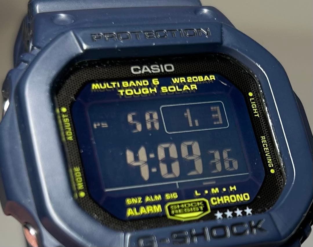 G-SHOCK デジタル腕時計 ネイビー