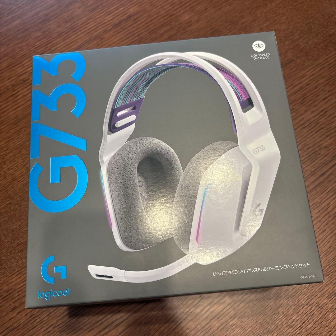 logicool G733 ワイヤレスゲーミングヘッドセット