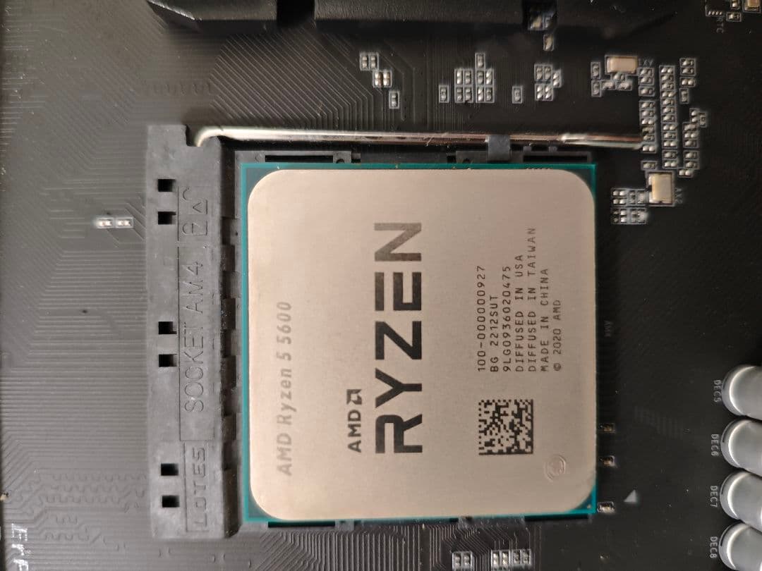 ryzen5 5600とX470 AORUS GAMING 5 WIFIセット