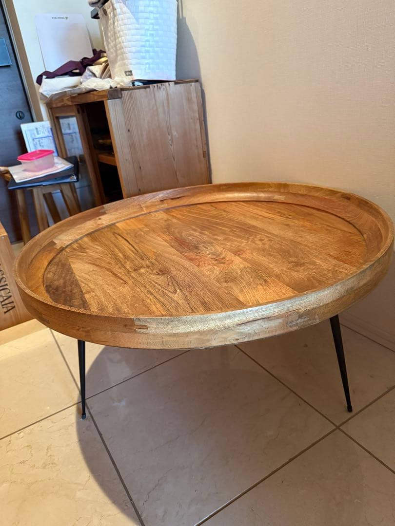 コンランショップ　マンゴーウッドmaterコーヒーテーブル