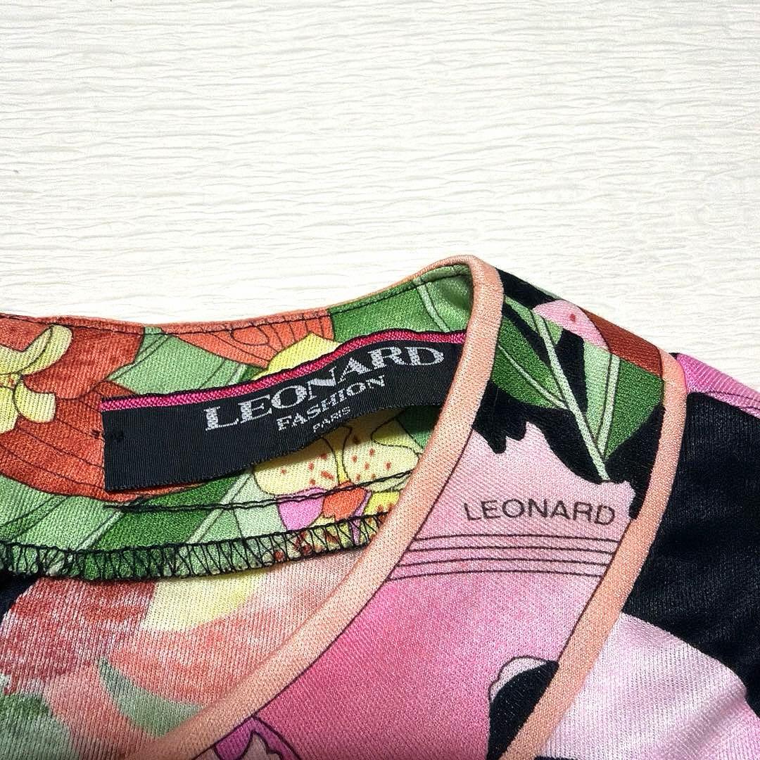 ア*タ様 LEONARD レオナール フラワープリント 長袖 トップス