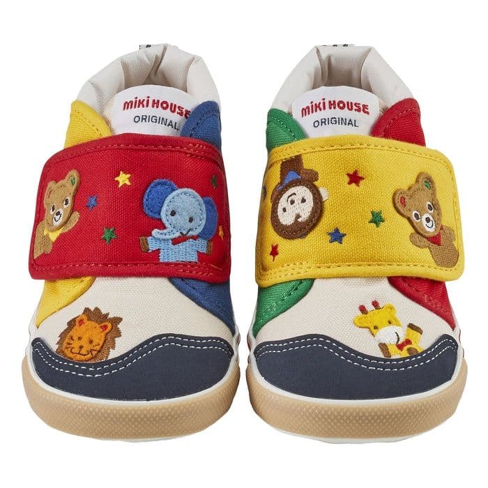 【新品•タグ付き・現行品】　ミキハウス　スニーカー マルチカラー 15.5cm