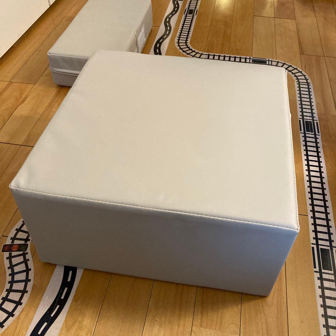 アスレチックブロック ソフトブロック クッション ベビージム キッズ ベージュ