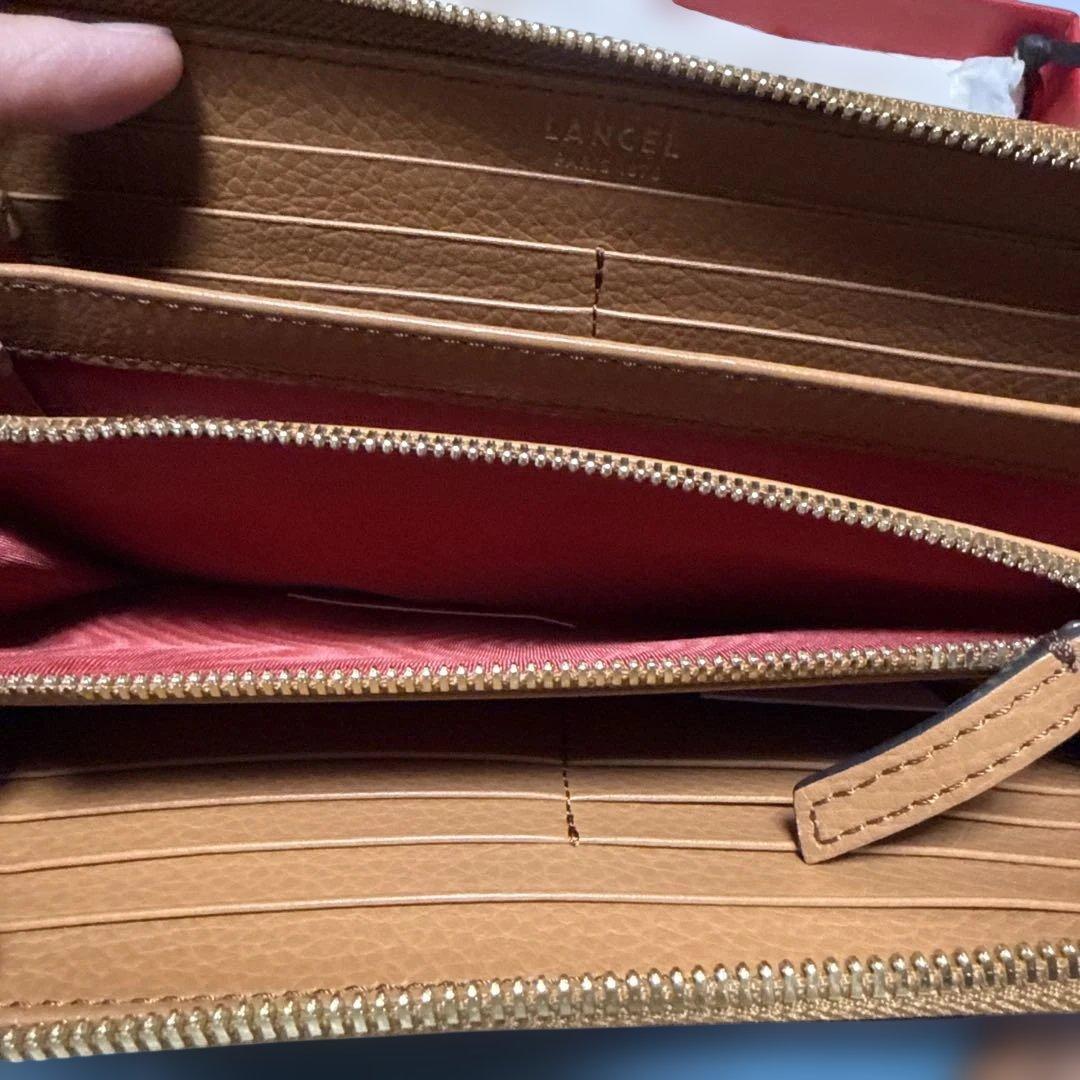 LANCEL ブラウン 長財布