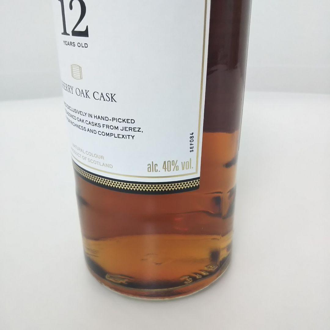 未開栓 マッカラン 12年 シェリーオークカスク 700ml 40%