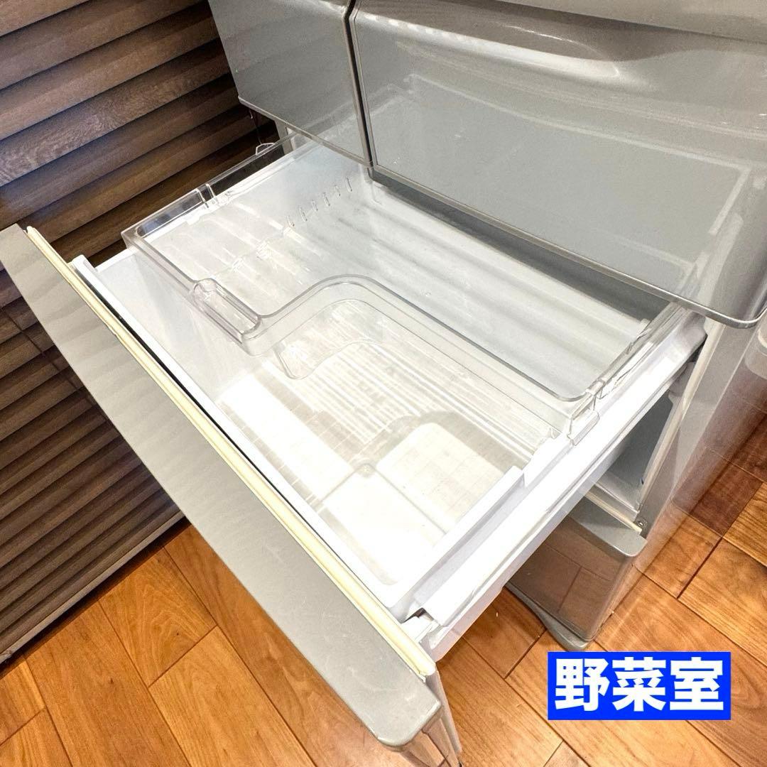 東芝　TOSHIBA 置けちゃうスリム　冷蔵庫　405L 送料無料　シルバー