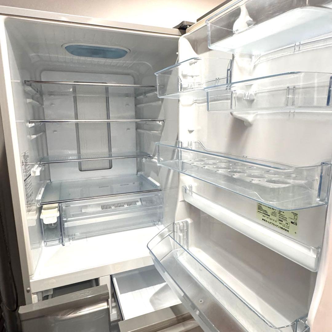 東芝　TOSHIBA 置けちゃうスリム　冷蔵庫　405L 送料無料　シルバー