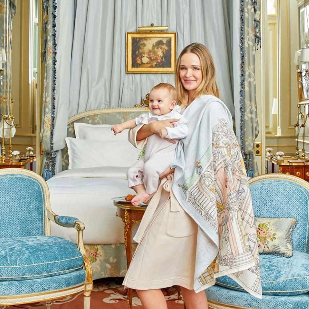 【新品未使用】アトリエシュー　モンソーマンション おくるみ毛布