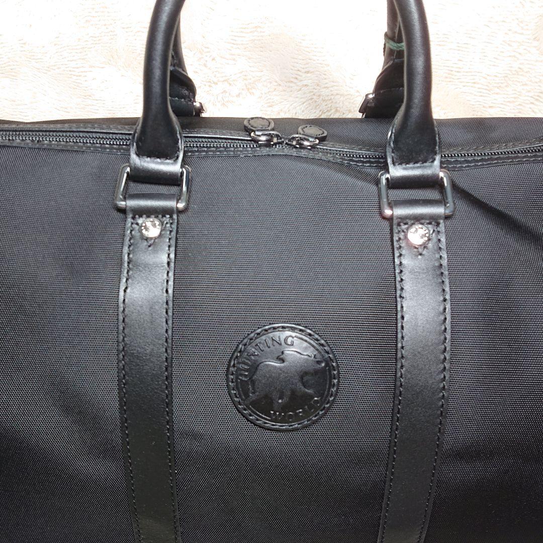 ハンティングワールド✖️メルセデス ベンツ ボストンバッグ 2way ショルダー