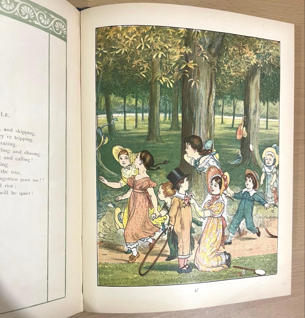 No342希少 アンティーク 古書 洋書 絵本 ビクトリアン 児童書 プリンセス
