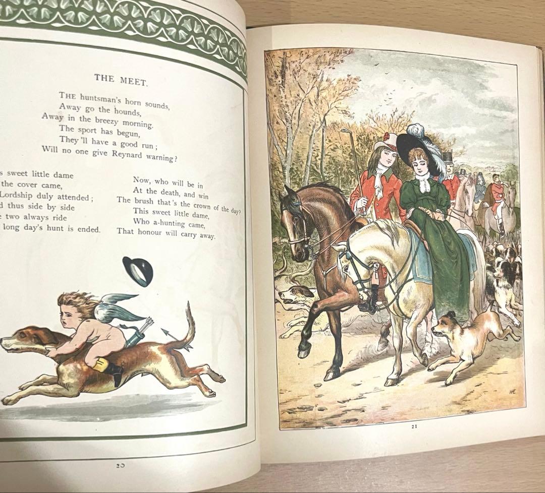 No342希少 アンティーク 古書 洋書 絵本 ビクトリアン 児童書 プリンセス