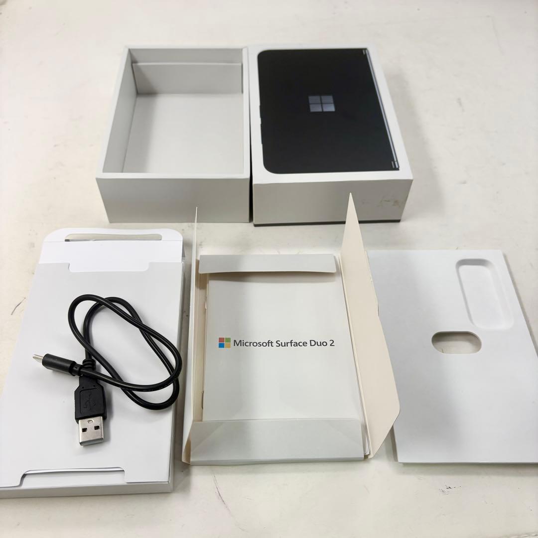 極上品！２画面スマホ Surface Duo2 8GB 128GB SIMフリー
