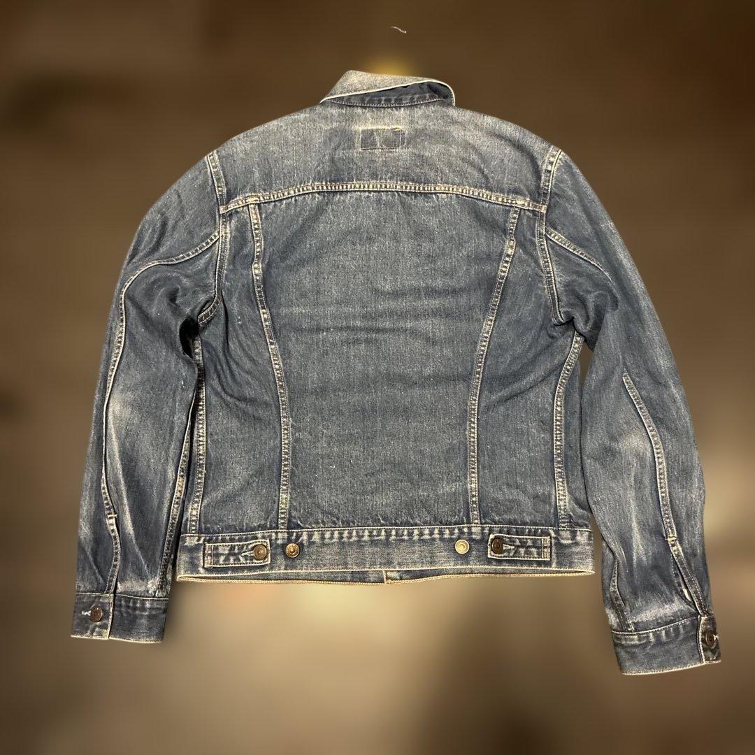 リーバイスデニムジャケット XLサイズ　ハチノスリペア有り