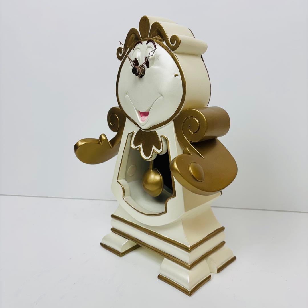 【美品】美女と野獣 コグスワース 置き時計