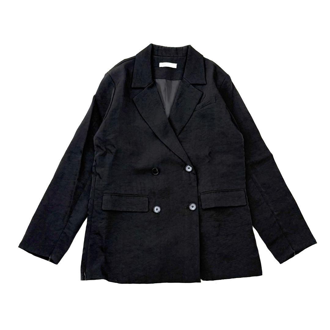 ENOF twill slit jacket ブラック M